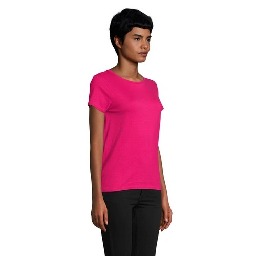 CAMISETA MANGA CORTA MUJER AJUSTADA DE PUNTO LISO Y CUELLO REDONDO SOL'S CRUSADER WOMEN REF S03581