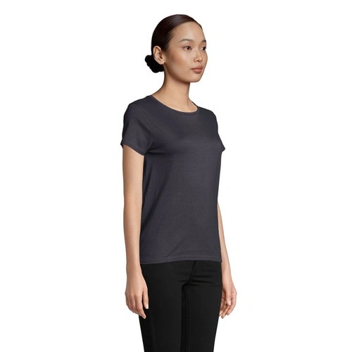 CAMISETA MANGA CORTA MUJER AJUSTADA DE PUNTO LISO Y CUELLO REDONDO SOL'S CRUSADER WOMEN REF S03581