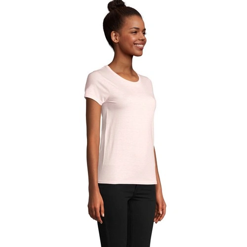 CAMISETA MANGA CORTA MUJER AJUSTADA DE PUNTO LISO Y CUELLO REDONDO SOL'S CRUSADER WOMEN REF S03581