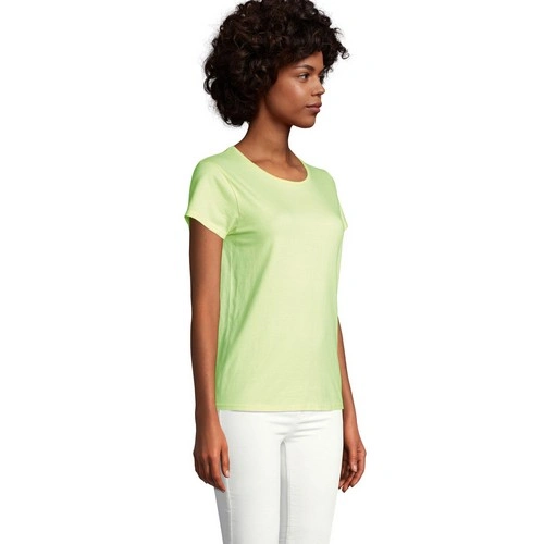 CAMISETA MANGA CORTA MUJER AJUSTADA DE PUNTO LISO Y CUELLO REDONDO SOL'S CRUSADER WOMEN REF S03581