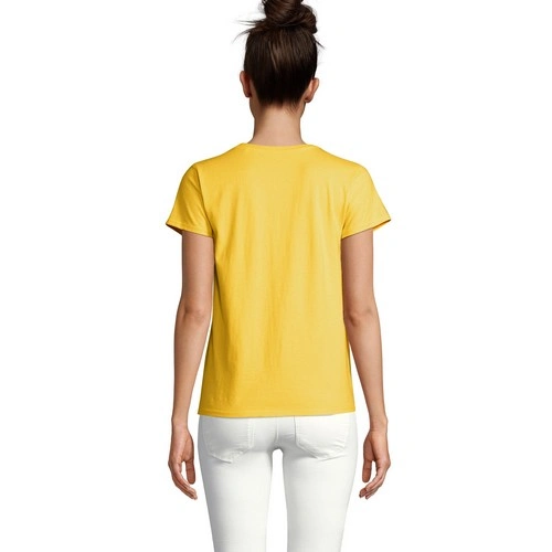 CAMISETA MANGA CORTA MUJER AJUSTADA DE PUNTO LISO Y CUELLO REDONDO SOL'S CRUSADER WOMEN REF S03581