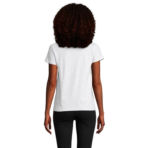 CAMISETA MANGA CORTA MUJER AJUSTADA DE PUNTO LISO Y CUELLO REDONDO SOL'S CRUSADER WOMEN REF S03581