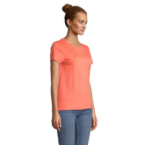 CAMISETA MANGA CORTA MUJER AJUSTADA DE PUNTO LISO Y CUELLO REDONDO SOL'S CRUSADER WOMEN REF S03581