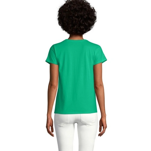 CAMISETA MANGA CORTA MUJER AJUSTADA DE PUNTO LISO Y CUELLO REDONDO SOL'S CRUSADER WOMEN REF S03581