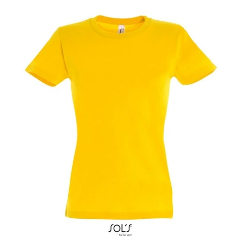 CAMISETA MANGA CORTA MUJER CUELLO REDONDO SOL'S Imperial WOMEN REF S11502