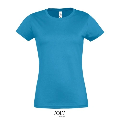 CAMISETA MANGA CORTA MUJER CUELLO REDONDO SOL'S Imperial WOMEN REF S11502