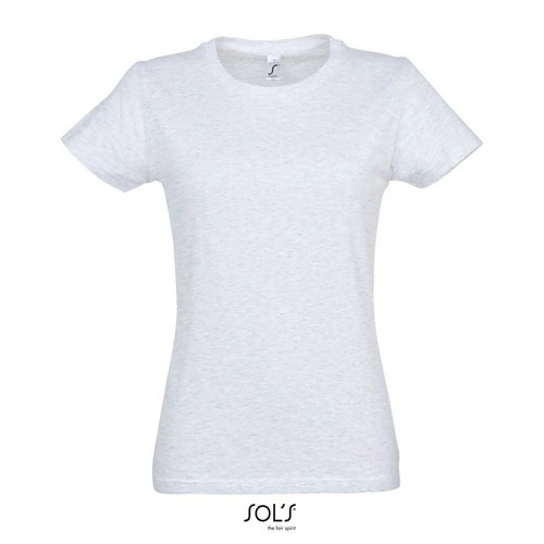 CAMISETA MANGA CORTA MUJER CUELLO REDONDO SOL'S Imperial WOMEN REF S11502