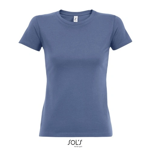 CAMISETA MANGA CORTA MUJER CUELLO REDONDO SOL'S Imperial WOMEN REF S11502