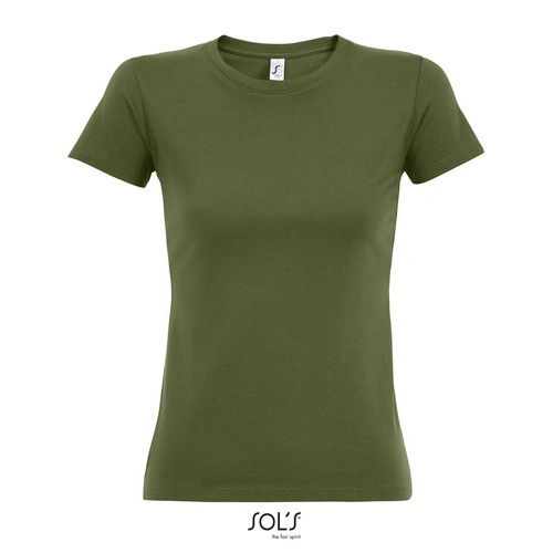 CAMISETA MANGA CORTA MUJER CUELLO REDONDO SOL'S Imperial WOMEN REF S11502