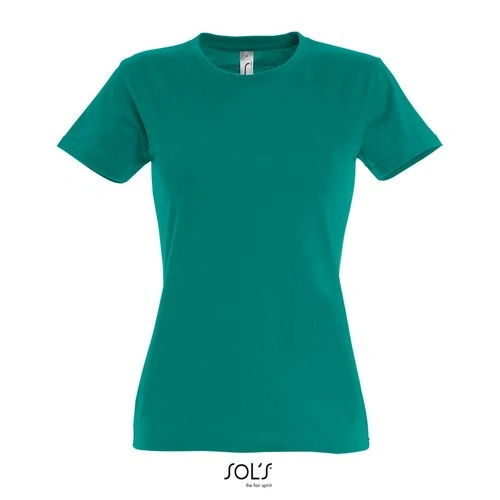 CAMISETA MANGA CORTA MUJER CUELLO REDONDO SOL'S Imperial WOMEN REF S11502