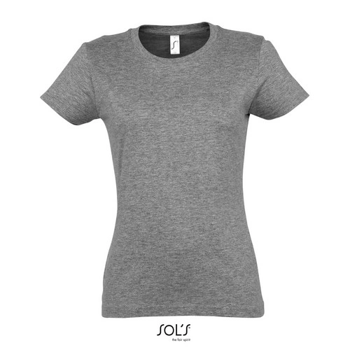 CAMISETA MANGA CORTA MUJER CUELLO REDONDO SOL'S Imperial WOMEN REF S11502