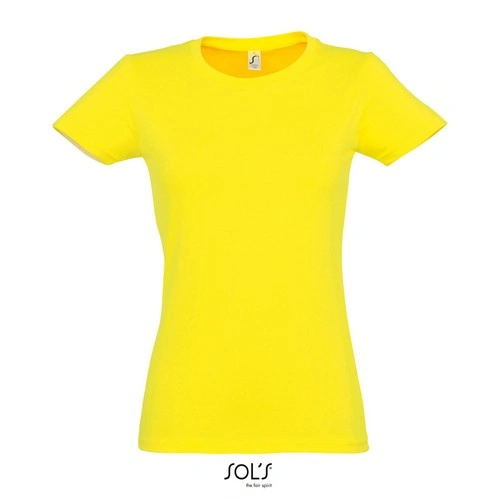 CAMISETA MANGA CORTA MUJER CUELLO REDONDO SOL'S Imperial WOMEN REF S11502