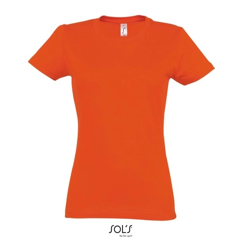 CAMISETA MANGA CORTA MUJER CUELLO REDONDO SOL'S Imperial WOMEN REF S11502