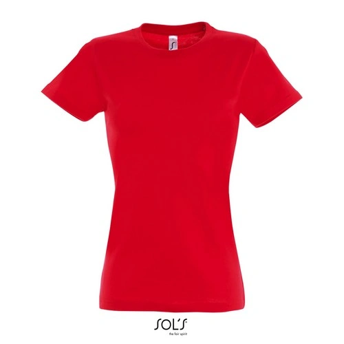 CAMISETA MANGA CORTA MUJER CUELLO REDONDO SOL'S Imperial WOMEN REF S11502