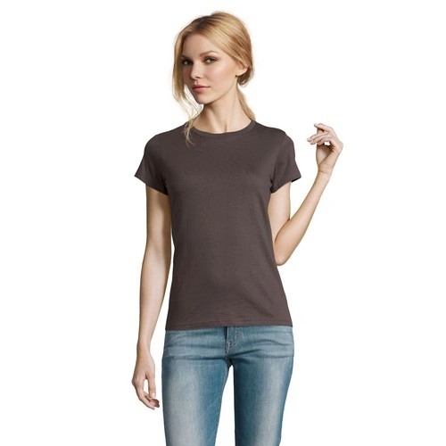 CAMISETA MANGA CORTA MUJER CUELLO REDONDO SOL'S Imperial WOMEN REF S11502