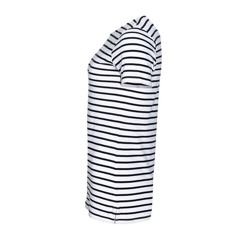 CAMISETA MANGA CORTA MUJER CUELLO REDONDO A RAYAS SOL'S MILES WOMEN REF S01399
