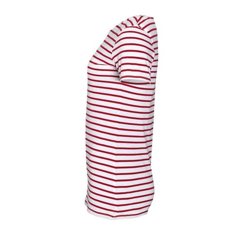 CAMISETA MANGA CORTA MUJER CUELLO REDONDO A RAYAS SOL'S MILES WOMEN REF S01399