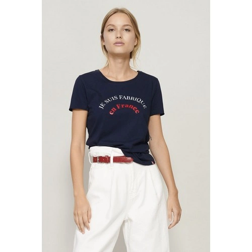 CAMISETA MANGA CORTA MUJER CUELLO REDONDO MADE IN FRANCE ATF LOLA REF S03273