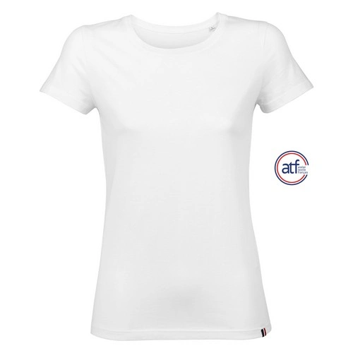 CAMISETA MANGA CORTA MUJER CUELLO REDONDO MADE IN FRANCE ATF LOLA REF S03273