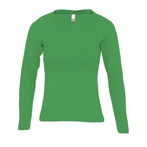 CAMISETA MUJER MANGA LARGA CON CUELLO REDONDO SOL'S MAJESTIC REF S11425