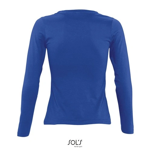 CAMISETA MUJER MANGA LARGA CON CUELLO REDONDO SOL'S MAJESTIC REF S11425