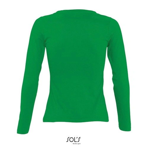 CAMISETA MUJER MANGA LARGA CON CUELLO REDONDO SOL'S MAJESTIC REF S11425