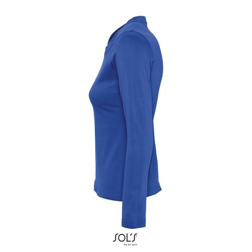 CAMISETA MUJER MANGA LARGA CON CUELLO REDONDO SOL'S MAJESTIC REF S11425