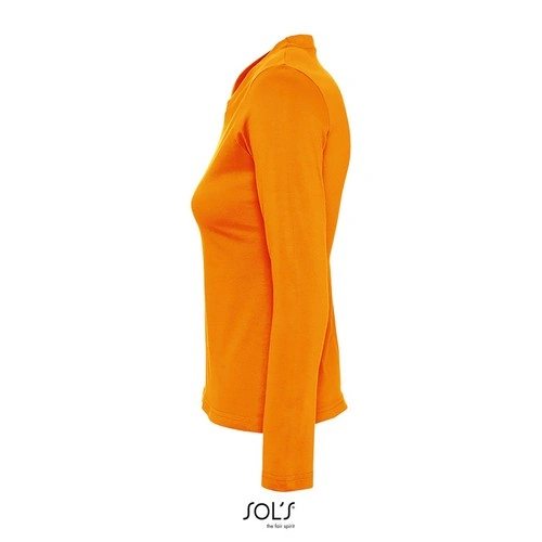 CAMISETA MUJER MANGA LARGA CON CUELLO REDONDO SOL'S MAJESTIC REF S11425