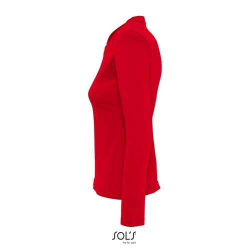 CAMISETA MUJER MANGA LARGA CON CUELLO REDONDO SOL'S MAJESTIC REF S11425