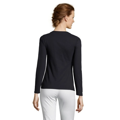 CAMISETA MUJER MANGA LARGA CON CUELLO REDONDO SOL'S MAJESTIC REF S11425