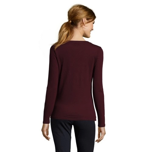 CAMISETA MUJER MANGA LARGA CON CUELLO REDONDO SOL'S MAJESTIC REF S11425