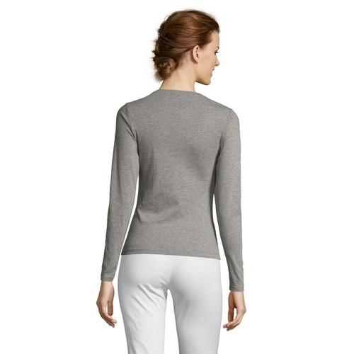 CAMISETA MUJER MANGA LARGA CON CUELLO REDONDO SOL'S MAJESTIC REF S11425
