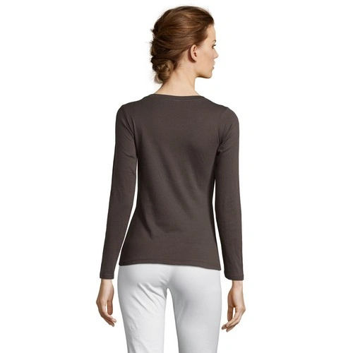CAMISETA MUJER MANGA LARGA CON CUELLO REDONDO SOL'S MAJESTIC REF S11425