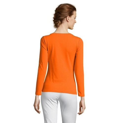 CAMISETA MUJER MANGA LARGA CON CUELLO REDONDO SOL'S MAJESTIC REF S11425