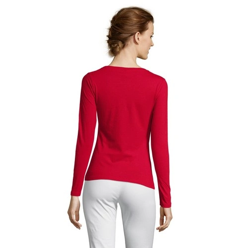 CAMISETA MUJER MANGA LARGA CON CUELLO REDONDO SOL'S MAJESTIC REF S11425