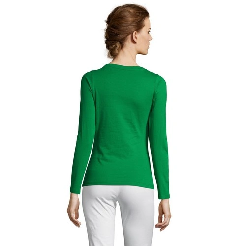CAMISETA MUJER MANGA LARGA CON CUELLO REDONDO SOL'S MAJESTIC REF S11425