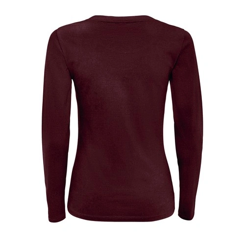 CAMISETA MUJER MANGA LARGA CON CUELLO REDONDO SOL'S MAJESTIC REF S11425