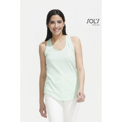 CAMISETA MUJER SIN MANGAS SOL'S MOKA REF S00579