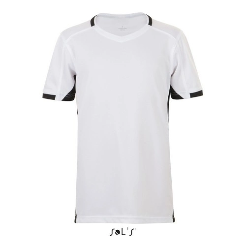 CAMISETA MANGA CORTA NIÑO CONTRASTADA SOL'S CLASSICO KIDS REF S01719