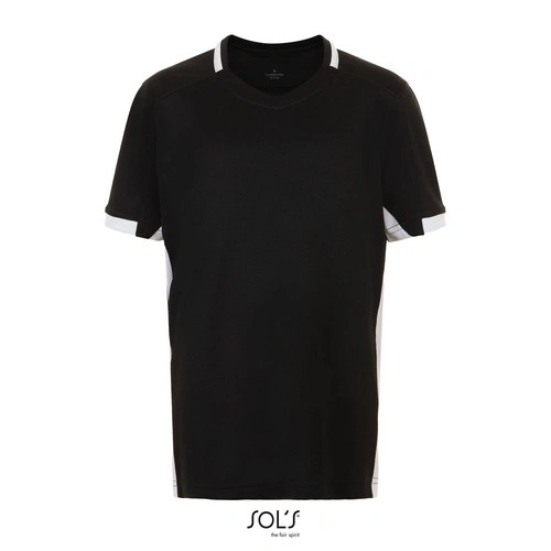 CAMISETA MANGA CORTA NIÑO CONTRASTADA SOL'S CLASSICO KIDS REF S01719
