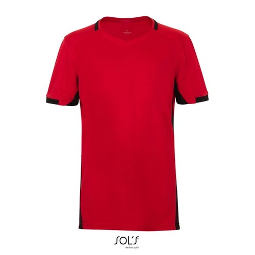 CAMISETA MANGA CORTA NIÑO CONTRASTADA SOL'S CLASSICO KIDS REF S01719
