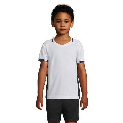CAMISETA MANGA CORTA NIÑO CONTRASTADA SOL'S CLASSICO KIDS REF S01719