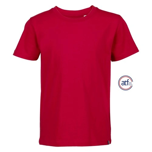 CAMISETA MANGA CORTA NIÑO CUELLO REDONDO MADE IN FRANCE ATF LOU REF S03274