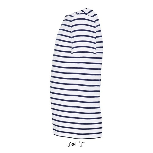 CAMISETA MANGA CORTA NIÑOS CUELLO REDONDO A RAYAS SOL'S MILES KIDS REF S01400