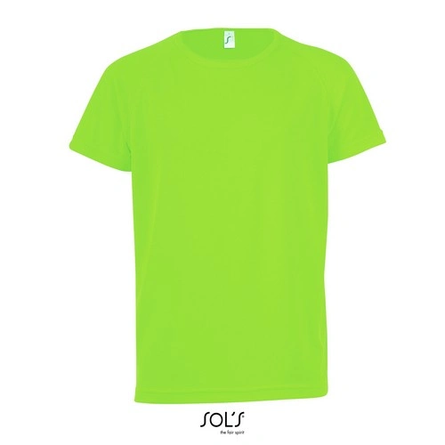 CAMISETA NIÑOS MANGAS RAGLÁN SOL'S SPORTY KIDS REF S01166