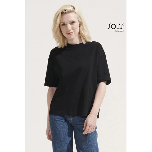 CAMISETA MANGA CORTA OVERSIZE DE MUJER SOL'S BOXY WOMEN REF S03807
