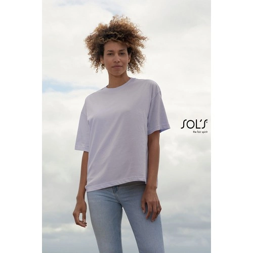 CAMISETA MANGA CORTA OVERSIZE DE MUJER SOL'S BOXY WOMEN REF S03807