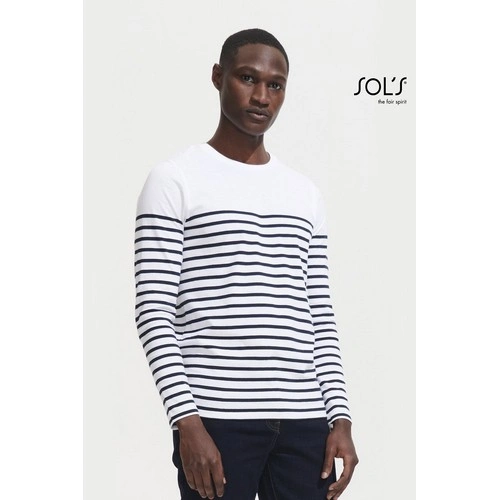 CAMISETA RAYADA DE MANGA LARGA DE HOMBRE SOL'S MATELOT LSL MEN REF S03099