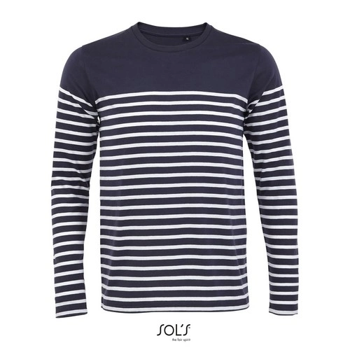CAMISETA RAYADA DE MANGA LARGA DE HOMBRE SOL'S MATELOT LSL MEN REF S03099