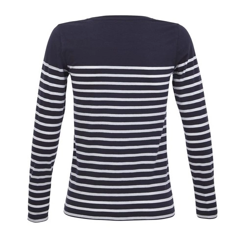CAMISETA RAYADA DE MANGA LARGA DE MUJER SOL'S MATELOT LSL WOMEN REF S03100